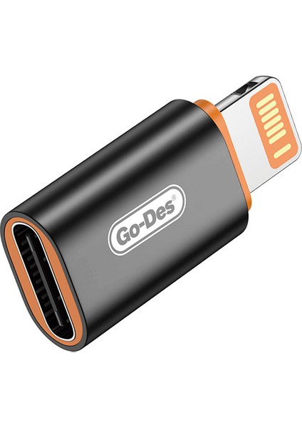 Type-C To Lightning Şarj ve Ses Destekli Dönüştürücü PD20W Go Des GD-CT064