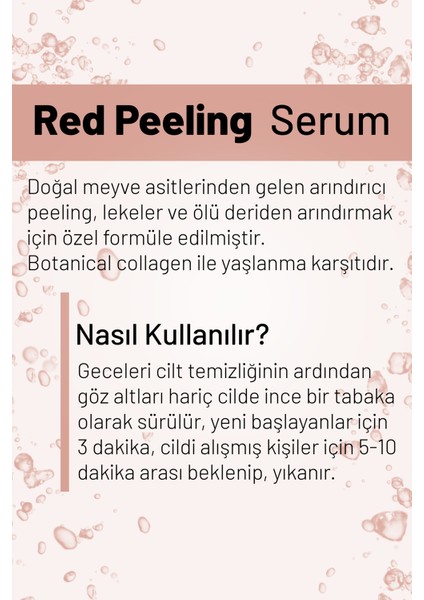 Botanikal Peeling Serum (AHA10% + Bha2%) 30 ml