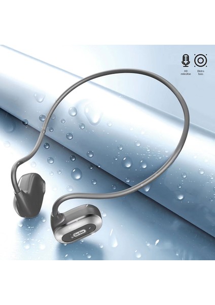 Boyun Askılı Sporcu Bluetooth Kulaklığı Hava Iletim Teknolojili Su Geçirmez 1200MAH Go Des GD-EP1030