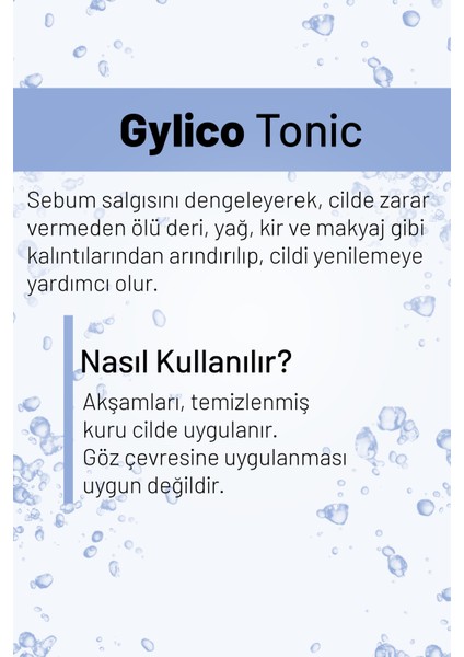 Arındırıcı Cilt Komedon Siyah Nokta Tonik (Glycolic Acid 5% Aha Bha)