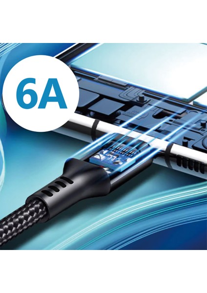 Lightning To Type-C ve Lightning To Usb-A Kablo 1.2m Go Des GD-UC595 Biyonik Terminal Tasarım PD20W