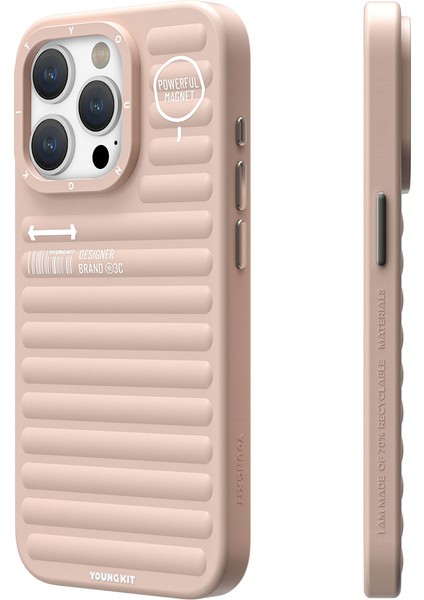 iPhone 14 Pro Uyumlu Kılıf Mat Renkli Tasarım Youngkit Original Serisi Kapak Pembe fiyatları