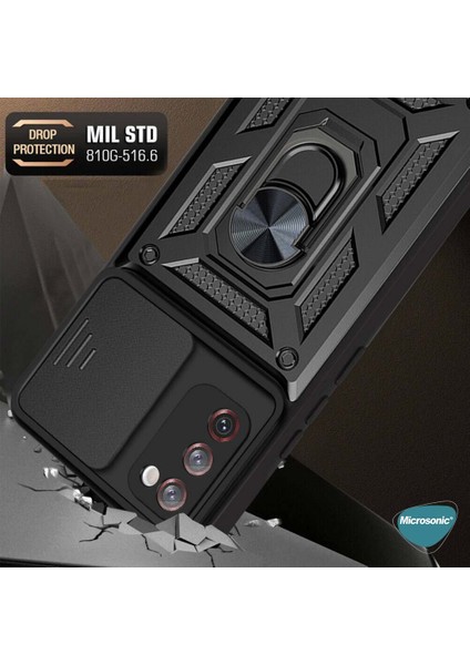 Samsung Galaxy A03S Kılıf Impact Resistant Lacivert