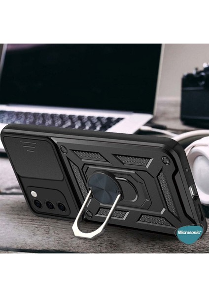 Samsung Galaxy A03S Kılıf Impact Resistant Lacivert