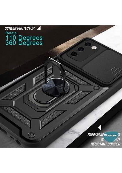 Samsung Galaxy A03S Kılıf Impact Resistant Lacivert