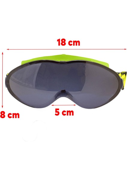 Kayak Gözlüğü Değiştirebilir Camlı Antifog Güneş Kar Gözlük Füme Snowboard Glasses Gözlük