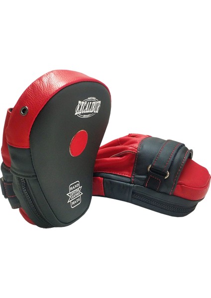 Porto Hakiki Deri Boks Lapa Boks Ellik Çift - Siyah Kırmızı fiyatları