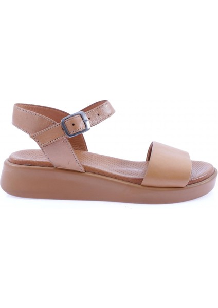 3029 Kadin Bilekten Kalin Bantli Sandalet