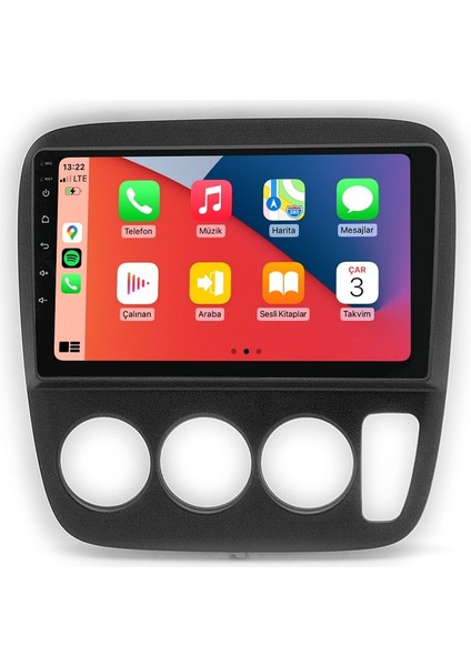 Honda Crv 1999 2002 9inç 2gb Ram Kablosuz Carplay Android Auto Oem Multimedya Navigasyon
