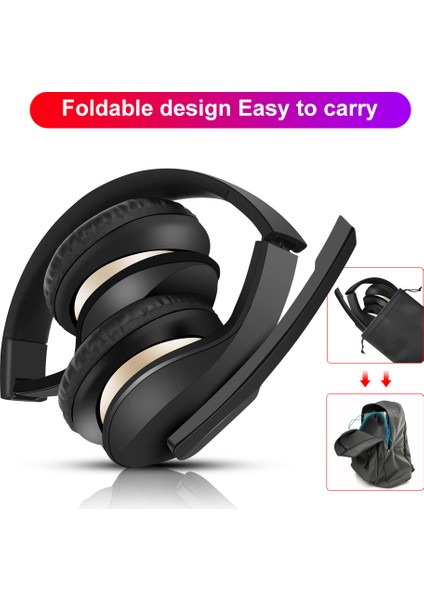 Katlanabilir V6 Stero Oyun Kulaklık Nintendo Anahtarı Için Mikrofon ile 3.5 mm Kablolu Oyun Kulaklığı Ps4 Pc Için (Yurt Dışından)