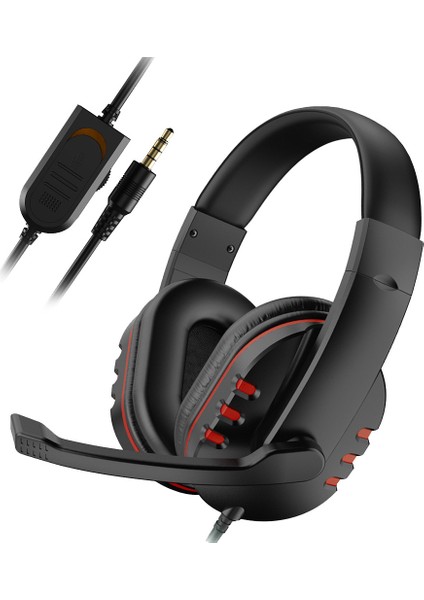 Kulaklıklar 3.5mm Kablolu Oyun Kulaklığı Kulaklık Müzik Ps4 Play Station 4 Oyun Pc Mikrofon ile Sohbet Bilgisayarı (Yurt Dışından) fiyatları