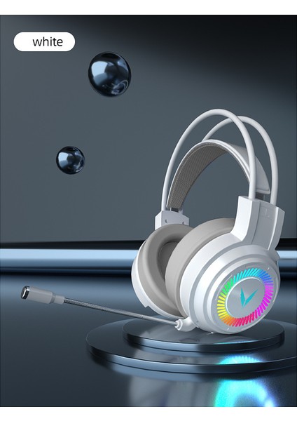 G58 G60 Oyun Kulaklığı 7.1 Stereo Svirtual Surround Bas Kulaklık Mikrofonlu Kulaklık LED Işık Bilgisayar Pc Gamer Için Katlanabilir (Yurt Dışından)
