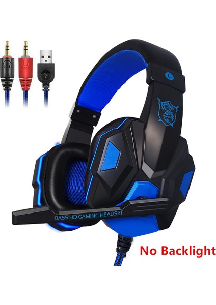 Kablolu Oyun Kulaklıkları Xbox One Pc Bilgisayar Oyuncusu Için Mikrofonlu Stereo Kulaklık Derin Baslı Kulak Üstü Kulaklıklar (Yurt Dışından)