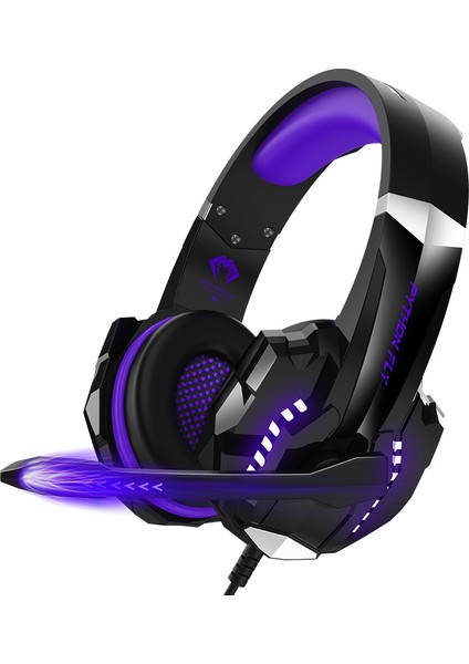 Oyun Kulaklığı G9000PRO 7.1 Çevresel Stereo Kulaklık Kablolu Arkadan Aydınlatmalı 3.5mm USB Hd Mikrofon Ps4 Telefon Pc Dizüstü Bilgisayar Için LED Işık (Yurt Dışından)