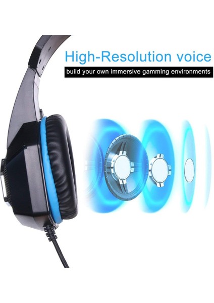 Hunterspider V1 Stereo Oyun Kulaklığı Derin Bas Aşırı Kulak Oyun Kulaklık Için Mic ile LED Işık Ps4 Pc + Oyun Faresi + Fareler Pad (Yurt Dışından) fırsatları