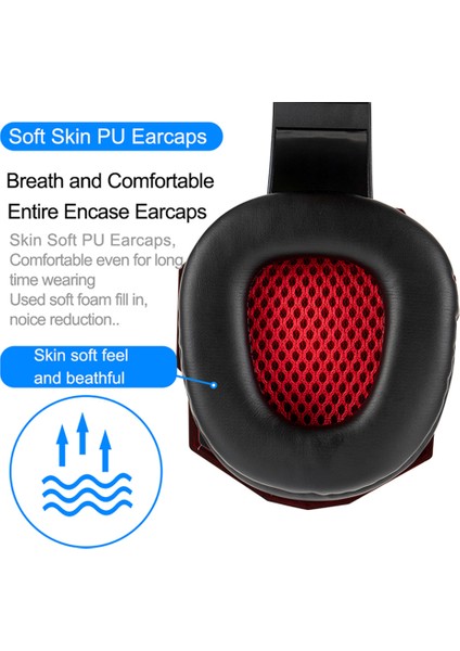 LED Işık Kablolu Oyun Mikrofonlu Kulaklıklar Gürültü Önleyici Oyun Kulaklığı Pc Bilgisayar Dizüstü Ps4 Ps5 Xbox (Yurt Dışından) indirimleri