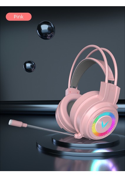 G58 G60 Oyun Kulaklığı 7.1 Stereo Svirtual Surround Bas Kulaklık Mikrofonlu Kulaklık LED Işık Bilgisayar Pc Gamer Için Katlanabilir (Yurt Dışından)