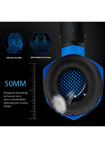 Yükseltme Kulaklık Oyuncular LED Işık Gürültü Önleyici Stereo Oyun Kulaklıkları Mikrofon Casque Için Ps4 Pc Xbox One Ps5 (Yurt Dışından) indirimleri