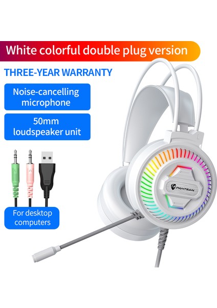 Stereo Oyun Kulaklığı 7.1 Sanal Surround 3.5mm USB Oyun Kulaklık Mikrofonlu Kulaklık Bilgisayar Için LED Ps4 Xbox Pc Gamer (Yurt Dışından)
