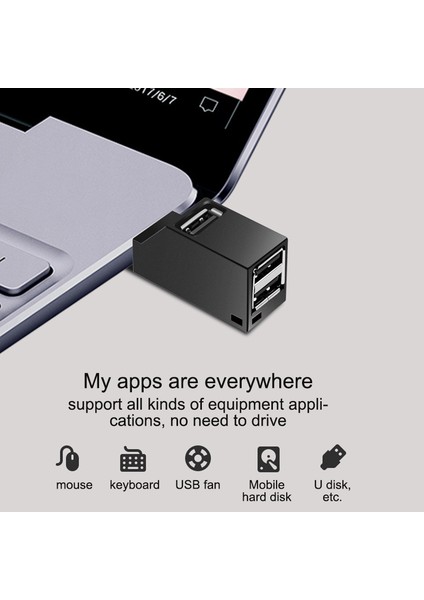USB 3.0 Hub Güç Çok Bağlantı Noktalı Hub USB Macbook Dizüstü Otg Şarj Adaptörü iPhone Xiaomi Samsung Pc Için Hub Genişletici 3 Bağlantı Noktaları (Yurt Dışından) fırsatları