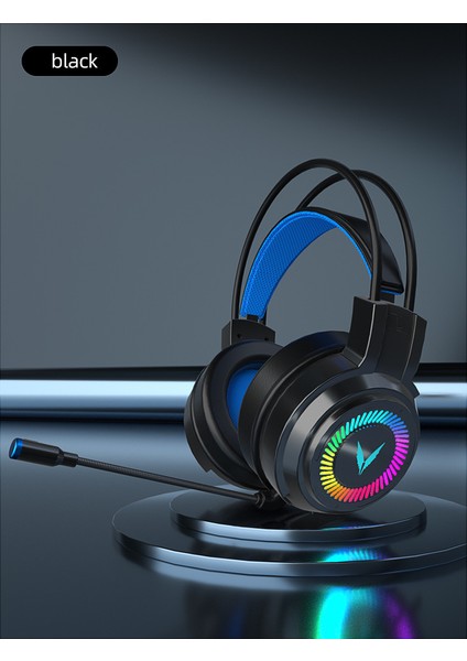 G58 G60 Oyun Kulaklığı 7.1 Stereo Svirtual Surround Bas Kulaklık Mikrofonlu Kulaklık LED Işık Bilgisayar Pc Gamer Için Katlanabilir (Yurt Dışından)