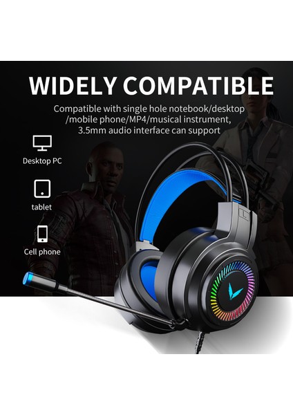 G58 G60 Oyun Kulaklığı 7.1 Stereo Svirtual Surround Bas Kulaklık Mikrofonlu Kulaklık LED Işık Bilgisayar Pc Gamer Için Katlanabilir (Yurt Dışından) fiyatları