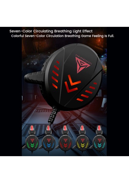 Kablolu Masaüstü Bilgisayar Oyun Kulaklığı 3.5 Kablolu Kulaklık Mikrofonlu Oyun Kulaklıkları E-Spor Subwoofer (Yurt Dışından) indirimleri