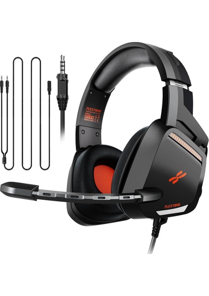 Plextone G800 Oyun Kulaklıkları Hafif Pc Oyun Kulaklıkları 50MM Korna Ünitesi 190MM Mikrofon Mobil Dizüstü Ps4 Xbox One Auriculare (Yurt Dışından)