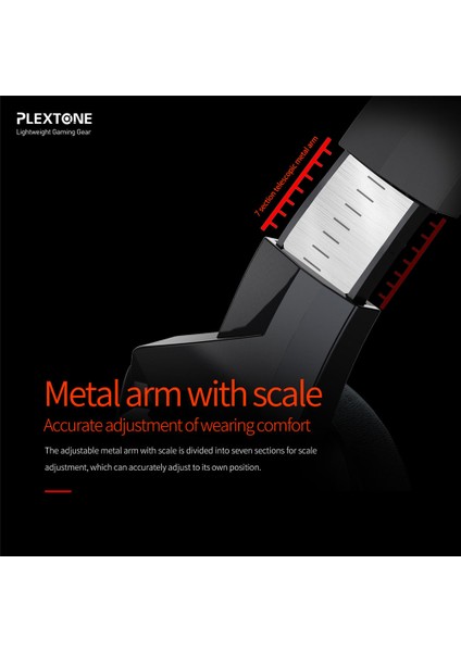 Plextone G800 Oyun Kulaklıkları Hafif Pc Oyun Kulaklıkları 50MM Korna Ünitesi 190MM Mikrofon Mobil Dizüstü Ps4 Xbox One Auriculare (Yurt Dışından)
