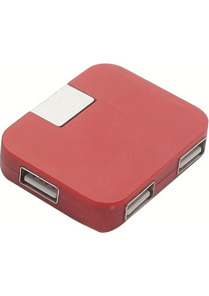 USB Hub 2.0 Mini Yaratıcı U Şekli Hub, Pc Dizüstü Bilgisayar Için 4 Bağlantı Noktalı USB ile USB Veri Aktarımı, Beş Renk Mevcuttur (Yurt Dışından)