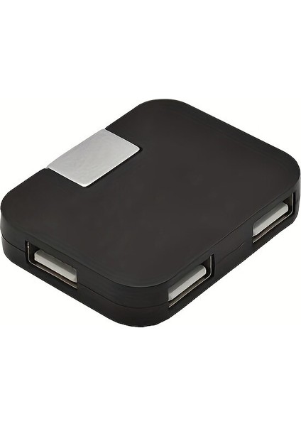 USB Hub 2.0 Mini Yaratıcı U Şekli Hub, Pc Dizüstü Bilgisayar Için 4 Bağlantı Noktalı USB ile USB Veri Aktarımı, Beş Renk Mevcuttur (Yurt Dışından)