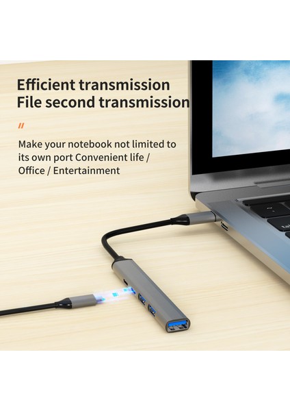 Tipi USB C Hub 3.0 Bağlantı Noktası Çoklu Splitter Adaptörü Otg Lenovo Huaweı Xiaomi Macbook Pro 15 Hava Aksesuarları USB Hub Dropship (Yurt Dışından) indirimleri
