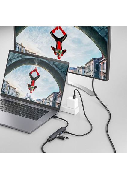 USB 3.0 Hub Pd 100W / 5V 3A / 4K 30HZ Çoklu USB Splitter Güç Adaptörü USB 3.0 Çoklu Genişletici Huaweı Xiaomi Macbook Için (Yurt Dışından) fırsatları