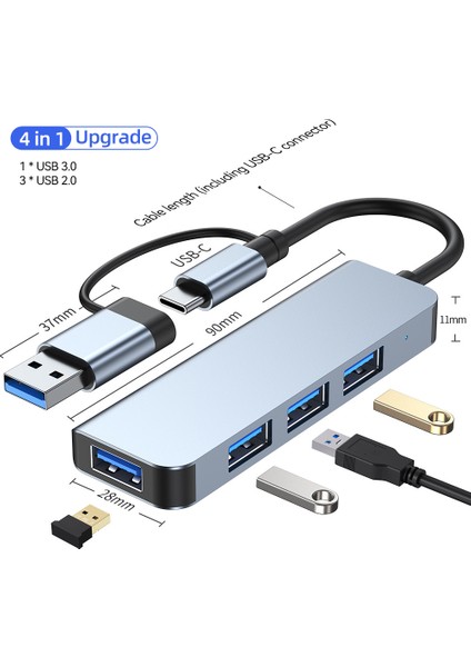 4K HDMI 100W Pd ile USB C Hub USB C Bağlantı Noktası USB 3.0 RJ45 Ethernet Sd/tf Kart Okuyucu Bağlantı Istasyonu 4/5/6/8 Bağlantı Noktaları USB C Adaptörü (Yurt Dışından)