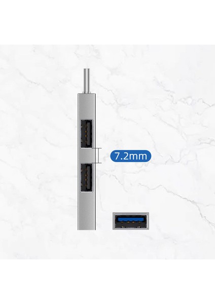 3 Bağlantı Noktalı USB 3.0 USB Hub 2.0 Çoklu Tip-C Ultra Ince Ayırıcı Hub Güç Adaptörü Kullanın Çoklu Genişletici 2.0 Pc Için USB 3.0 Hub (Yurt Dışından) indirimleri
