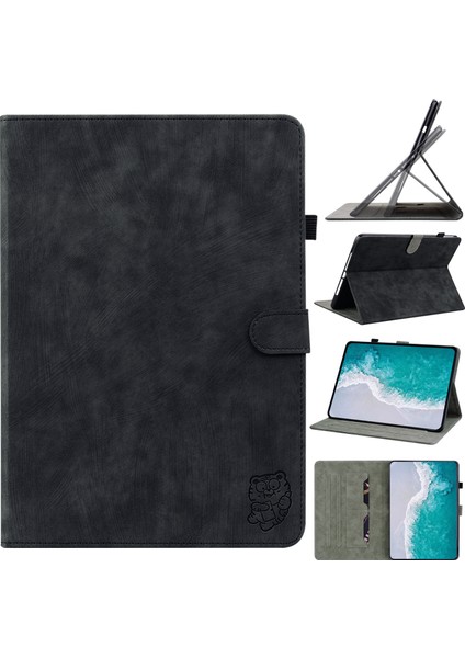 Deri Tablet Kılıfı Samsung Galaxy Tab A 10.1 2019 Darbeye Dayanıklı Koruyucu Tablet Kılıfı (Yurt Dışından)