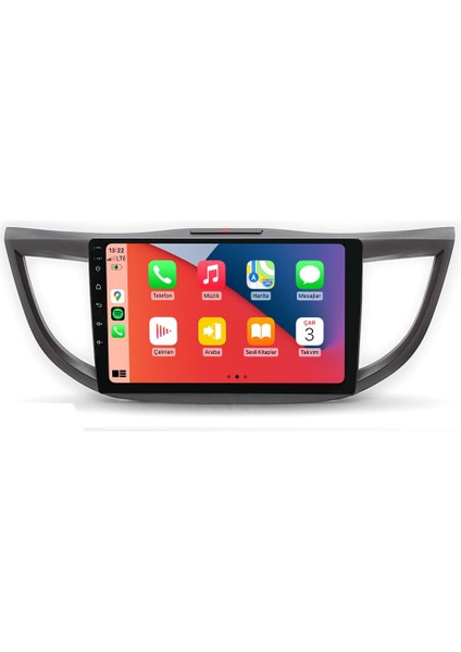 Honda Crv 2012 2017 9inç 2gb Ram Kablosuz Carplay Android Auto Oem Multimedya Navigasyon
