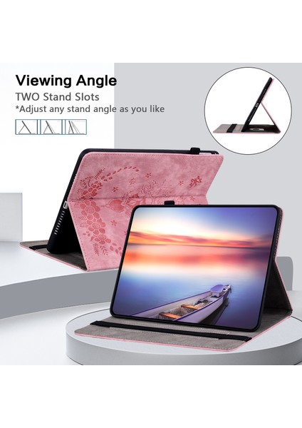 Deri Tablet Kılıfı Samsung Galaxy Tab S7 Plus/s7 Fe/s8 Plus Darbeye Dayanıklı Koruyucu Tablet Kılıfı (Yurt Dışından)