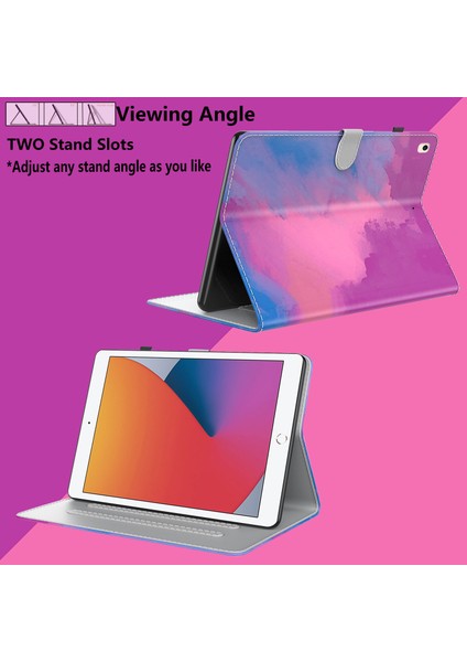 Deri Tablet Kılıfı Samsung Galaxy Tab A7 Lite Darbeye Dayanıklı Koruyucu Tablet Kılıfı (Yurt Dışından)