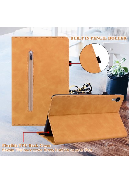 Deri Tablet Kılıfı Ipad Mini 6 Darbeye Dayanıklı Koruyucu Tablet Kılıfı (Yurt Dışından) modelleri