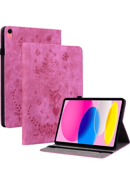 Deri Tablet Kılıfı Ipad 10 10.9 2022 Darbeye Dayanıklı Koruyucu Tablet Kılıfı (Yurt Dışından)