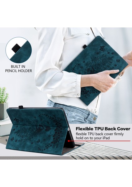 Deri Tablet Kılıfı Ipad 10.2/air 3 10.5 Darbeye Dayanıklı Koruyucu Tablet Kılıfı (Yurt Dışından) modelleri