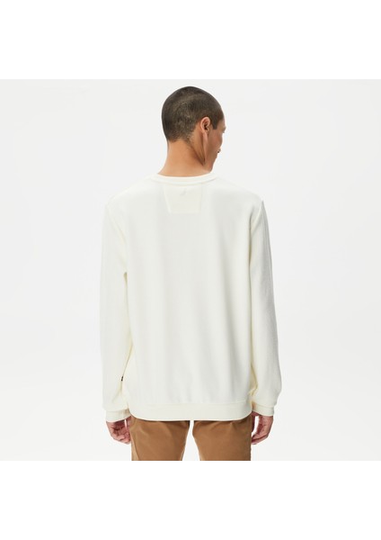 Nautıca Erkek Beyaz Standart Fıt Sweatshırt K37212T.1MA fiyatları