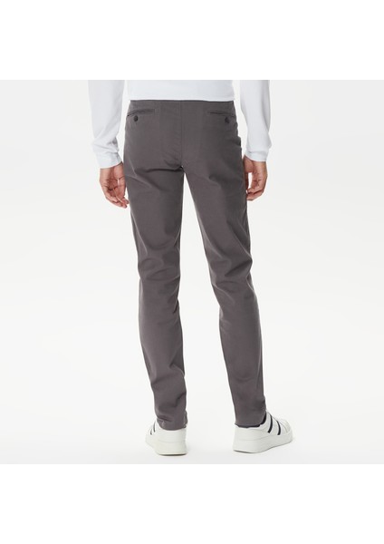 Nautıca Erkek Gri Slım Fıt Pantolon P37000T.0CR