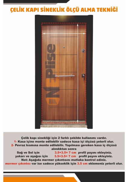 Plise Akordiyon Sineklik (Demir Kapı ,ahşap Kapı, Çelik Kapı Pimapen Kapı) En: 0-90 x Boy: 0-220
