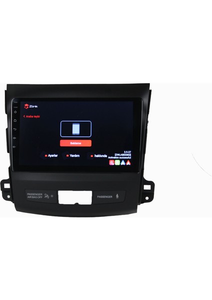 Mitsubishi Outlander 2008-2012 Multimedya Kamera Dahil modelleri