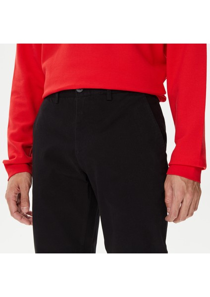 Nautıca Erkek Siyah Slım Fıt Pantolon P37000T.0TB fırsatları