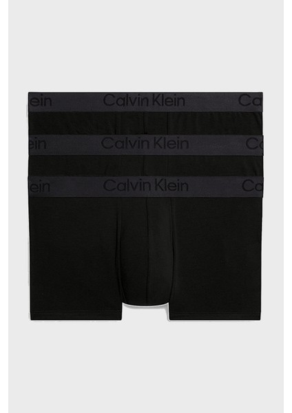 Erkek 3'lü Low Rise Trunk Boxer Seti