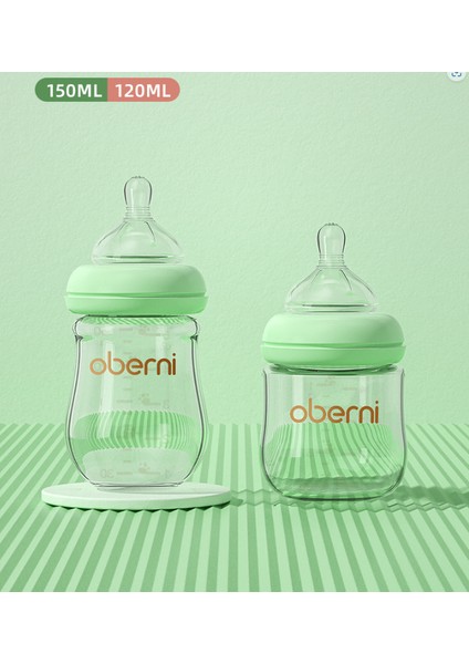 Yenidoğan Cam Şişesi, Geniş Çaplı, Boğulma Önleyici, Şişkinlik Önleyici, Biberon (Yurt Dışından)