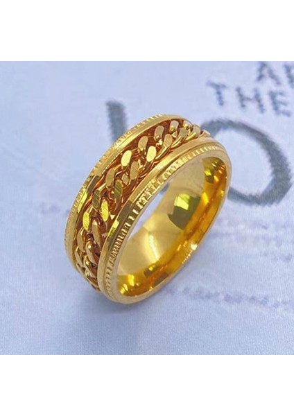 Titanyum Çelik Yüzük (Yurt Dışından)